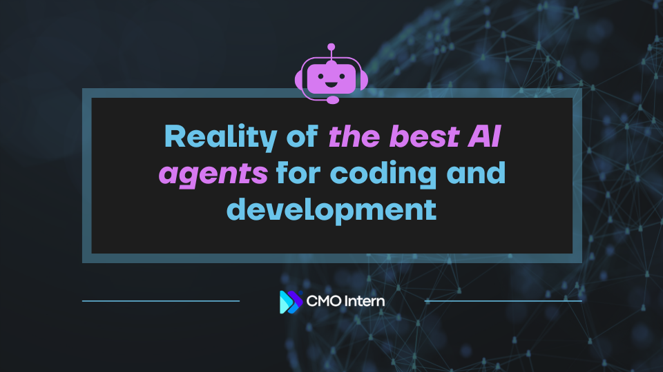 Reality of the best AI agents for coding and development