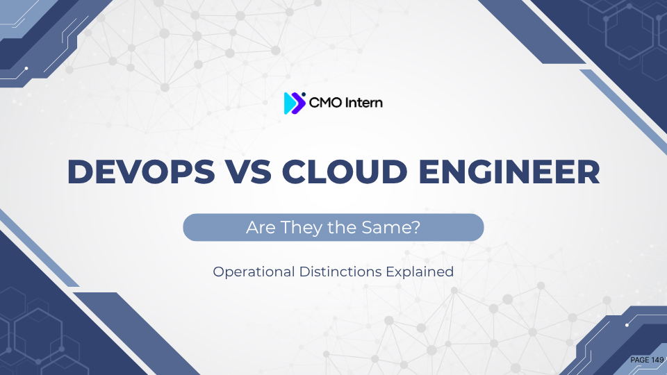 Operational distinctions between devops vs cloud engineer: are they the same