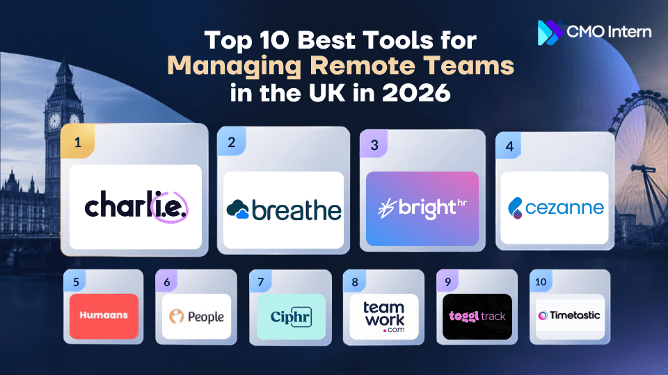 Top 10 best tools for managing remote teams in the UK in 2026