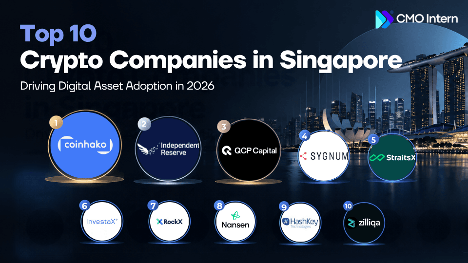 Top 10 crypto companies in Singapore driving digital asset adoption in 2026