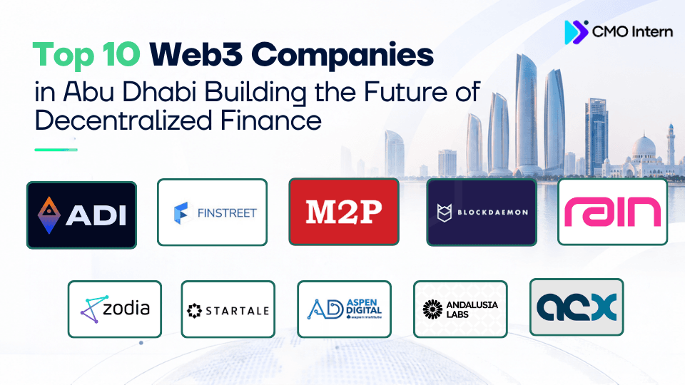 Top 10 web3 companies in Abu Dhabi building the future of decentralized finance