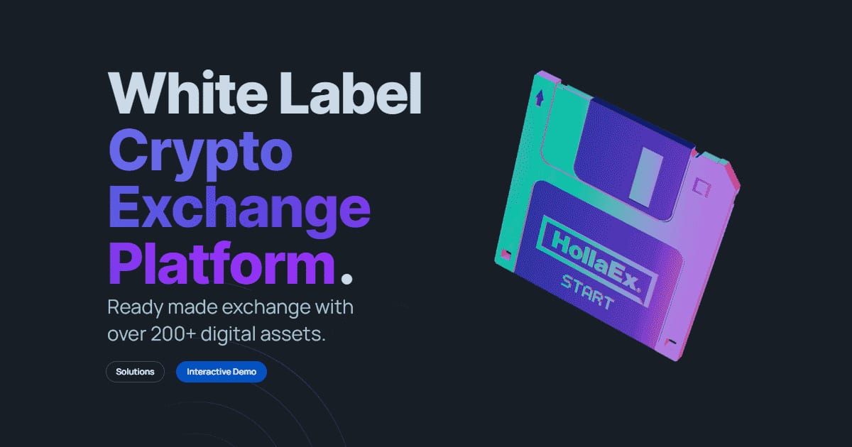 HollaEx - Top 10 white-label exchange providers with trading APIs in 2026