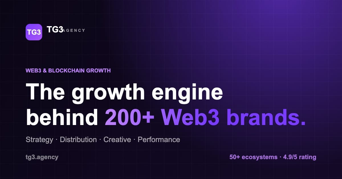 The Group Three Company – Full-Stack Web3 Growth and Performance Marketing - Local language first: Top 10 SEA agencies for Web3 marketing